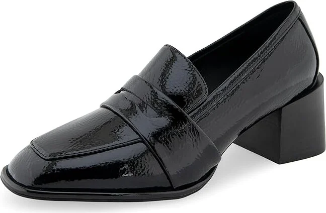 Aerosoles Arnett High Women's Heels Black Patent : 7.5 B - Medium, Leather/Rubber - Image 5