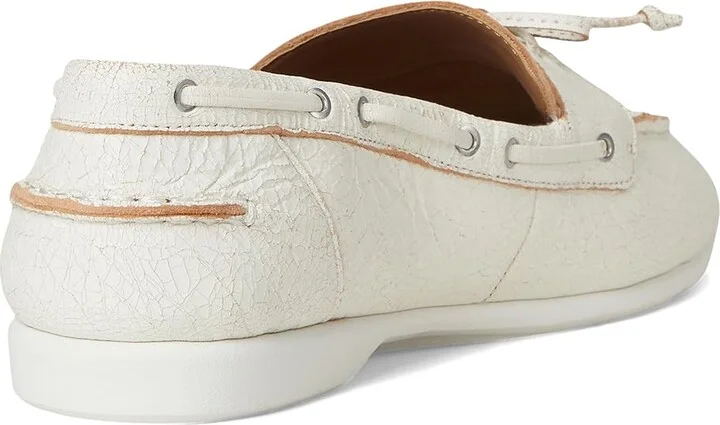 Aerosoles Barita Women's Dress Flat Shoes Navy Leather (white Outsole) : 9 B - Medium - Image 10