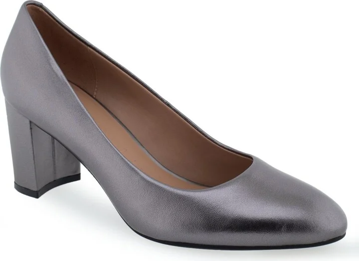 Gunm Metal Leather
