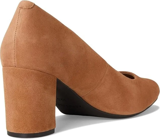 Aerosoles Betsy High Women's Heels Tan Suede : 9 B - Medium, Leather - Image 4