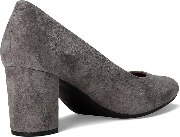 Aerosoles Betsy High Women's Heels Thunder Grey Suede : 11 D - Wide, Leather - Image 4