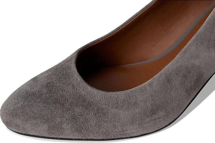 Aerosoles Betsy High Women's Heels Thunder Grey Suede : 11 D - Wide, Leather - Image 7