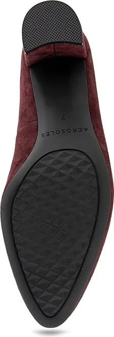 Aerosoles Betsy High Women's Heels Thunder Grey Suede : 11 D - Wide, Leather - Image 8