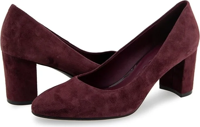 Deep Aubergine Suede