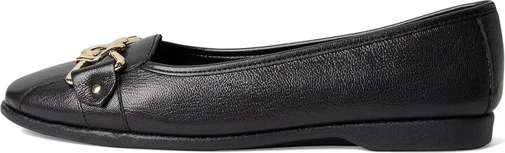 Aerosoles Bia Women's Flat Shoes Black Leather : 7.5 M - Image 6