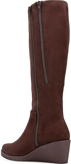 Aerosoles Binocular Women's Boots Java Faux Suede : 11 C - Wide - Image 4