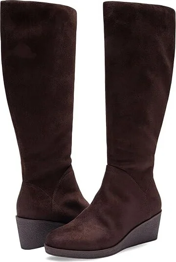 Aerosoles Binocular Women's Boots Java Faux Suede : 11 C - Wide