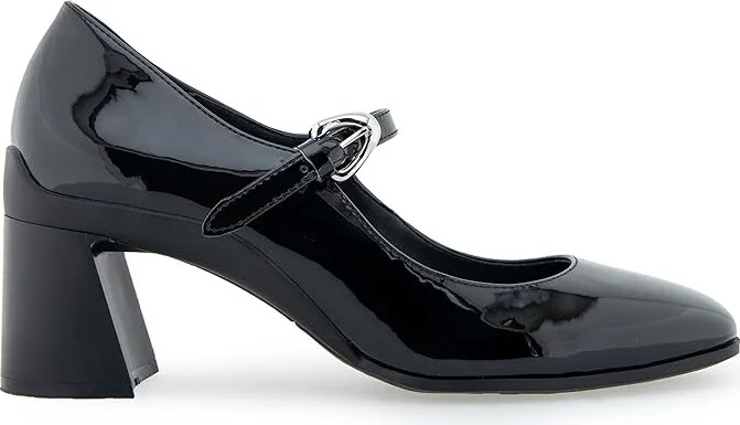 Aerosoles Cali High Women's Heels Black Patent Faux Leather : 6 D - Wide - Image 5