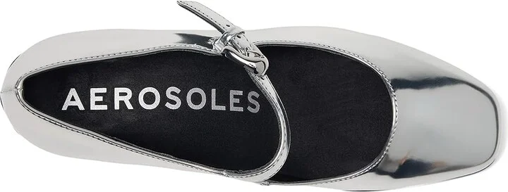 Aerosoles Cali High Women's Heels Black Patent Faux Leather : 6 D - Wide - Image 6