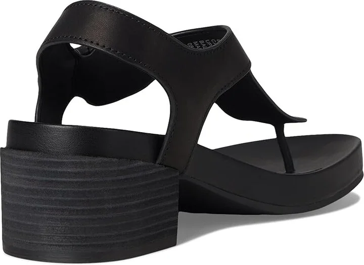 Aerosoles California Women's Wedge Shoes Black Leather : 7 M, Faux Leather - Image 4