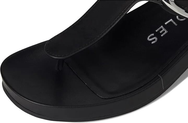 Aerosoles California Women's Wedge Shoes Black Leather : 7 M, Faux Leather - Image 7