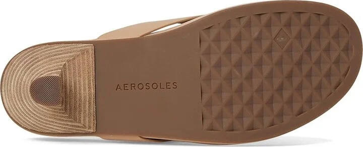 Aerosoles Calvin Women's Wedge Shoes Black Leather With Black Enamel Heel : 6 M, Faux Leather - Image 9