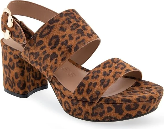 Leopard Fab Suede