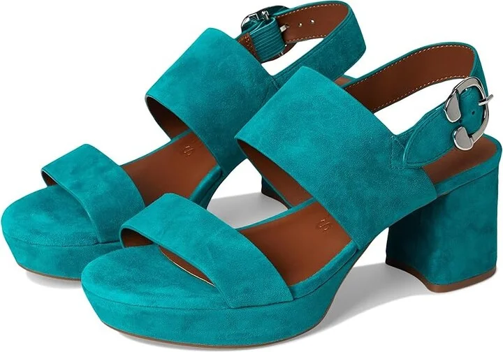 Teal Suede