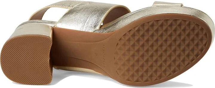 Aerosoles Camera Women's Shoes Gold Metallic Leather : 5 B - Medium - Image 3