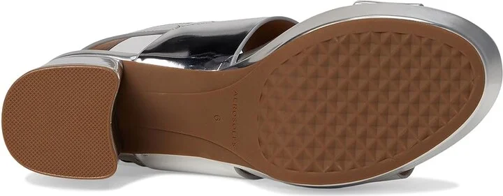 Aerosoles Camera Women's Shoes Silver Metallic : 5 B - Medium, Leather - Image 3