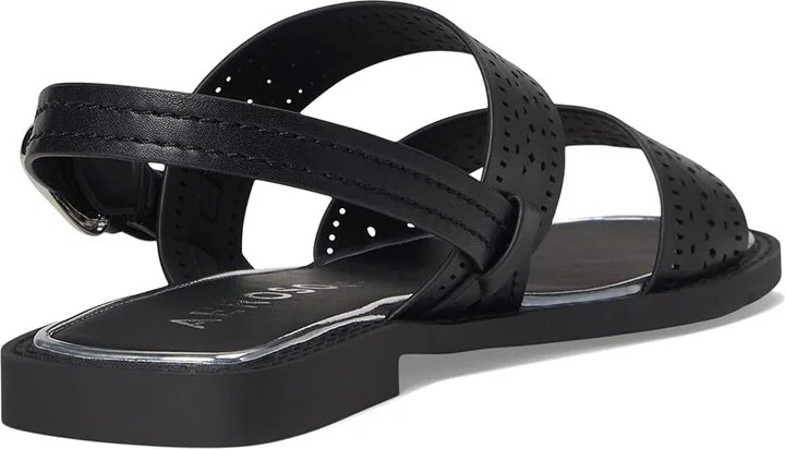 Aerosoles Carole Women's Sandals Black Perf Faux Leather : 9 M - Image 4