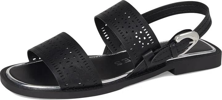 Aerosoles Carole Women's Sandals Black Perf Faux Leather : 9 M - Image 5