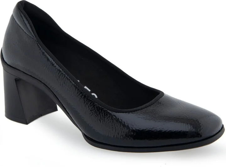 Black Patent Faux Leather