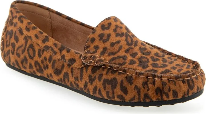 Tan/Black Leopard Print Fabric