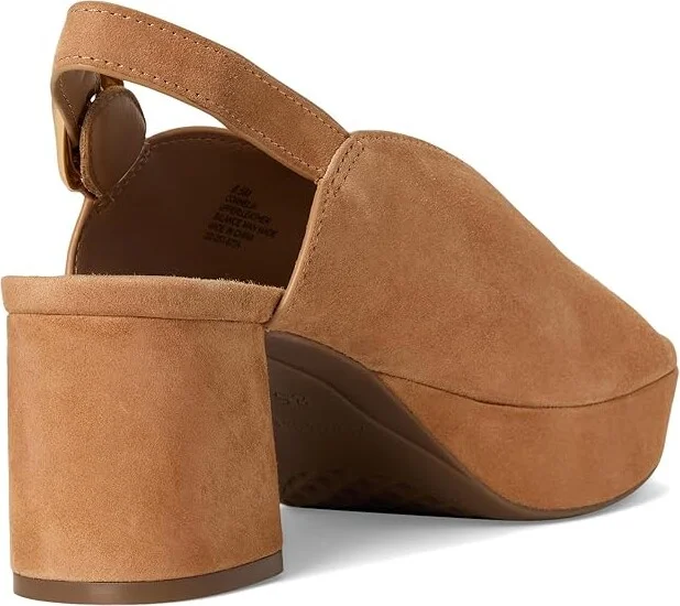 Aerosoles Cornelia Women's Wedge Shoes Tan Suede : 8.5 M - Image 4
