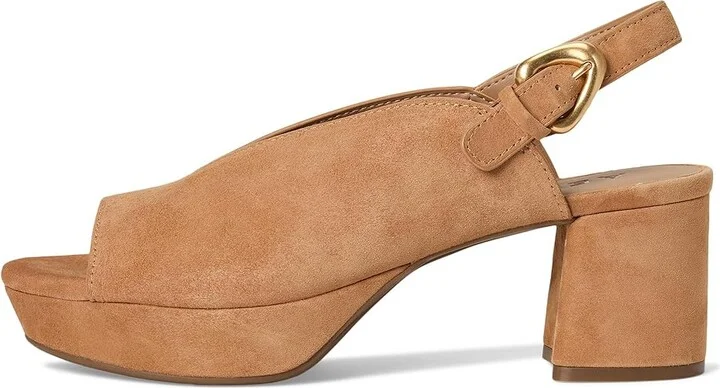Aerosoles Cornelia Women's Wedge Shoes Tan Suede : 8.5 M - Image 6