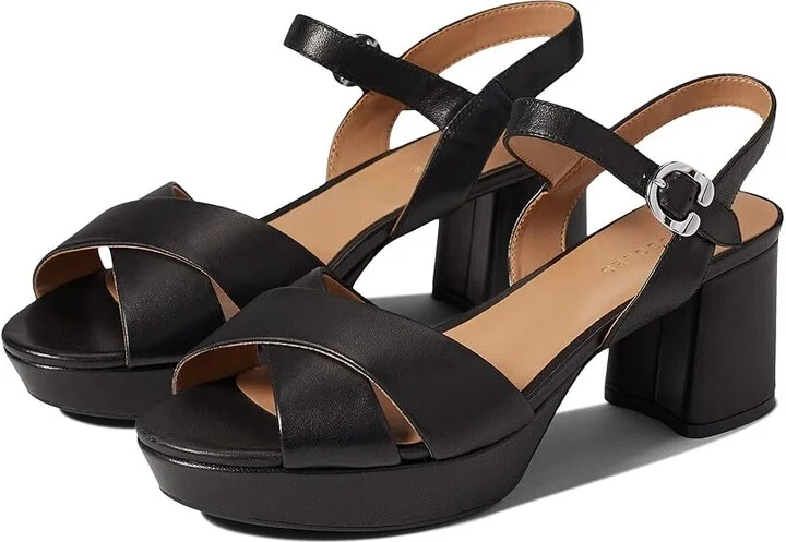 Aerosoles Cosmos Women's Shoes Black Leather : 5 M