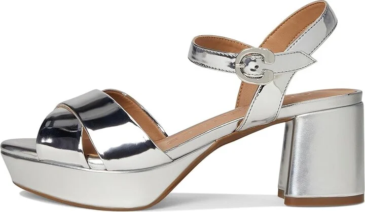Aerosoles Cosmos Women's Shoes Silver : 10 M, Leather - Image 6