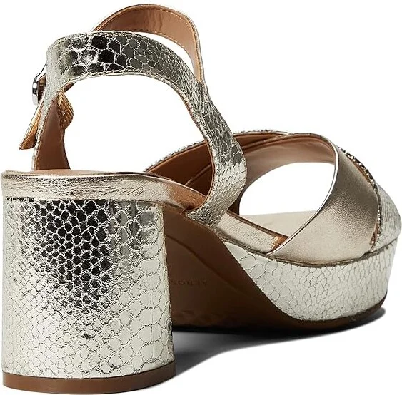 Aerosoles Cosmos Women's Shoes Soft Gold Leather : 8 M - Image 4