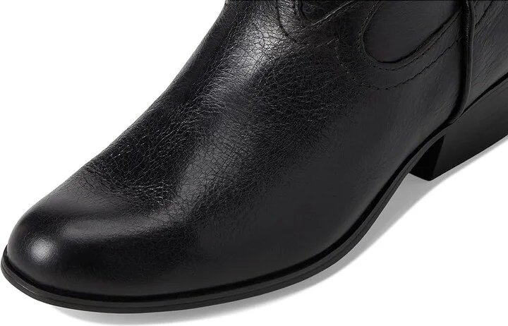 Aerosoles Credo Women's Boots Black Burnished Leather : 9.5 B - Medium, Suede - Image 7