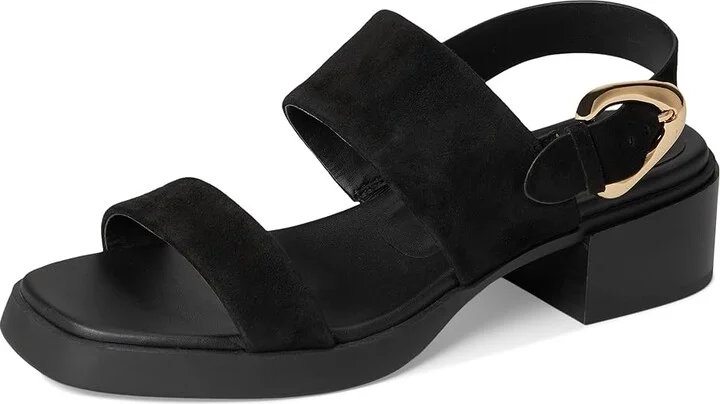 Aerosoles Dantay Women's Wedge Shoes Blue Jean Denim Suede : 8 M, Faux Leather - Image 11