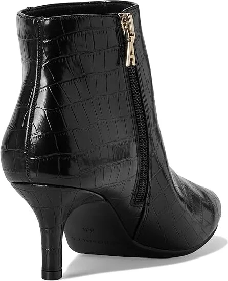 Aerosoles Edith Women's Boots Black Croco Faux Leather : 7.5 D - Wide, Leather/Rubber - Image 4