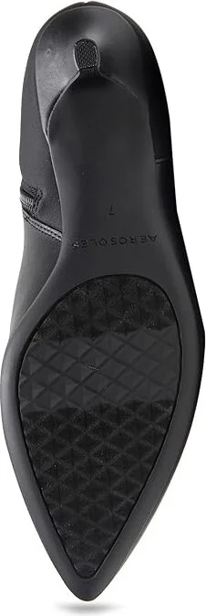 Aerosoles EPIC2 Kitten Heel Tall Boot Women's Boots Black Faux Leather : 6 B - Medium, Synthetic - Image 3