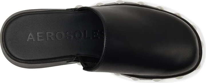 Aerosoles Faye Women's Slippers Black Leather : 7 M, Leather/Suede - Image 2