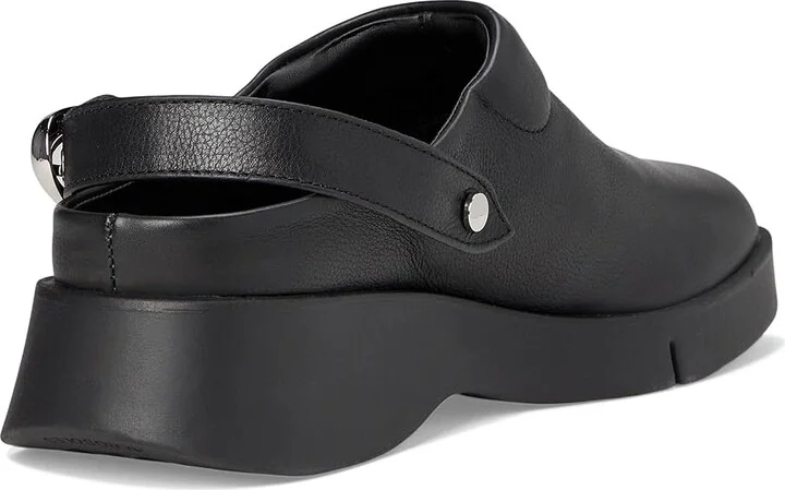 Aerosoles Fox Women's Slippers Black Leather : 9.5 B - Medium - Image 4