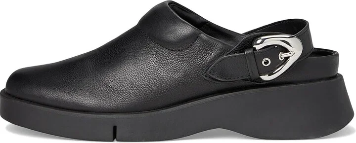 Aerosoles Fox Women's Slippers Black Leather : 9.5 B - Medium - Image 6