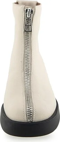Aerosoles Francis Women's Boots Eggnog Pebbled Leather : 9 B - Medium - Image 2
