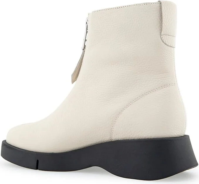 Aerosoles Francis Women's Boots Eggnog Pebbled Leather : 9 B - Medium - Image 4