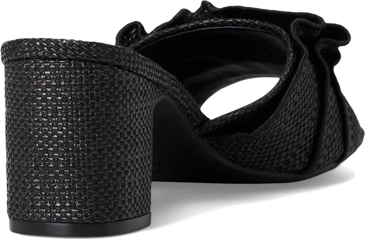 Aerosoles Gabrielle Women's Wedge Shoes Black Raffia : 6 M, Faux Leather - Image 4