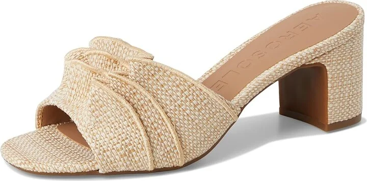 Aerosoles Gabrielle Women's Wedge Shoes Black Raffia : 6 M, Faux Leather - Image 11