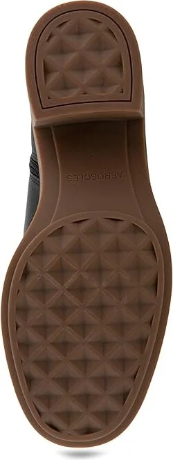 Aerosoles Garie Women's Shoes Black Grainy Leather : 9 B - Medium - Image 2