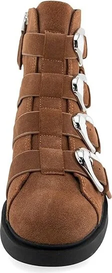 Aerosoles Gavyn Women's Boots Tobacco Suede : 8 B - Medium, Leather/Rubber - Image 2