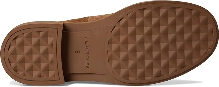 Aerosoles Gelso Women's Flat Shoes Tobacco Suede : 7.5 B - Medium, Polyester - Image 3