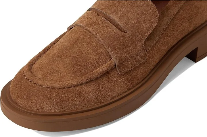 Aerosoles Gelso Women's Flat Shoes Tobacco Suede : 7.5 B - Medium, Polyester - Image 7