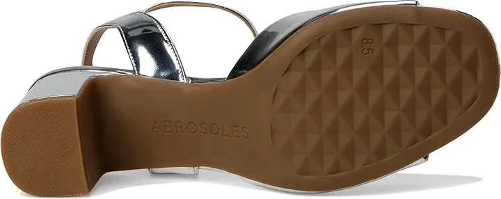 Aerosoles Gerda Women's Wedge Shoes Black Shiny Leather : 7 M, Faux Leather - Image 9