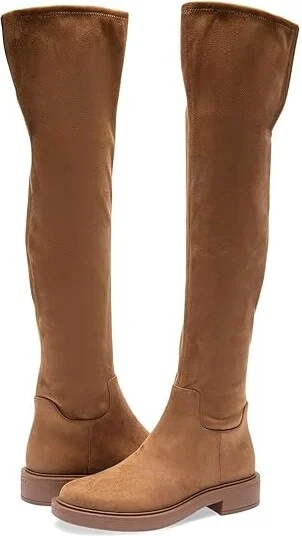 Aerosoles Golla Women's Boots Tobacco Faux Suede : 9 B - Medium, Leather
