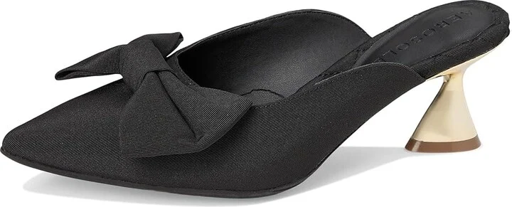 Aerosoles Juju High Women's Heels Black Fabric : 6.5 B - Medium, Leather/Rubber - Image 5