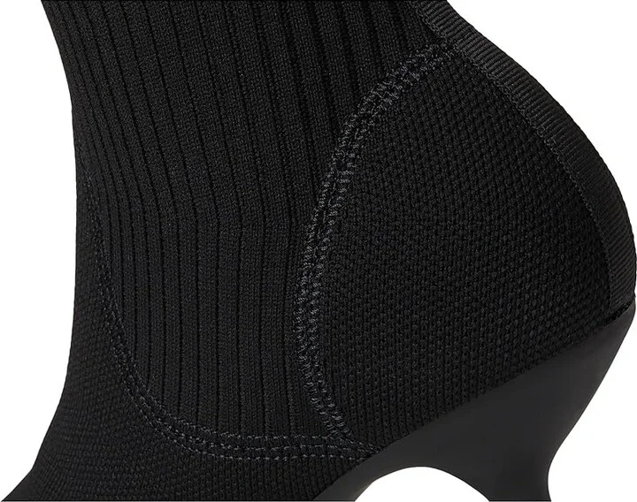 Aerosoles Lanita Women's Boots Black Knit Fabric : 9 B - Medium, Rubber/Synthetic - Image 7