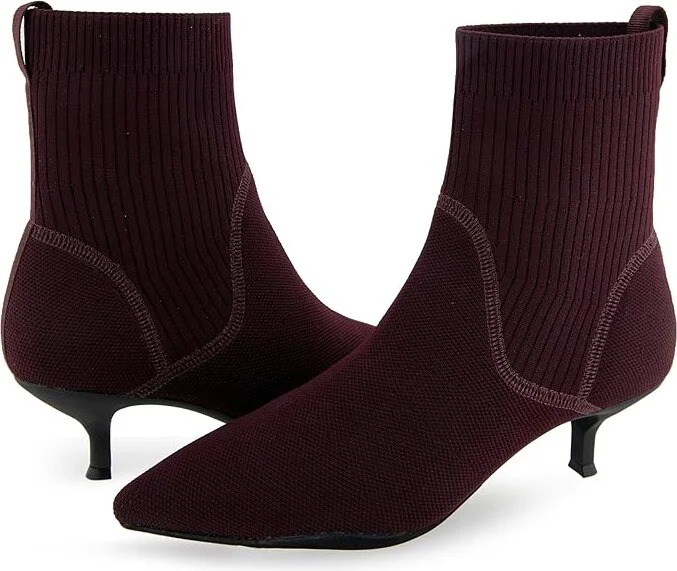 Deep Aubergine Knit Fabric