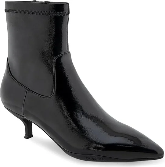 Aerosoles Lasko Women's Boots Black Patent Crinkled Faux Leather : 10 B - Medium - Image 4